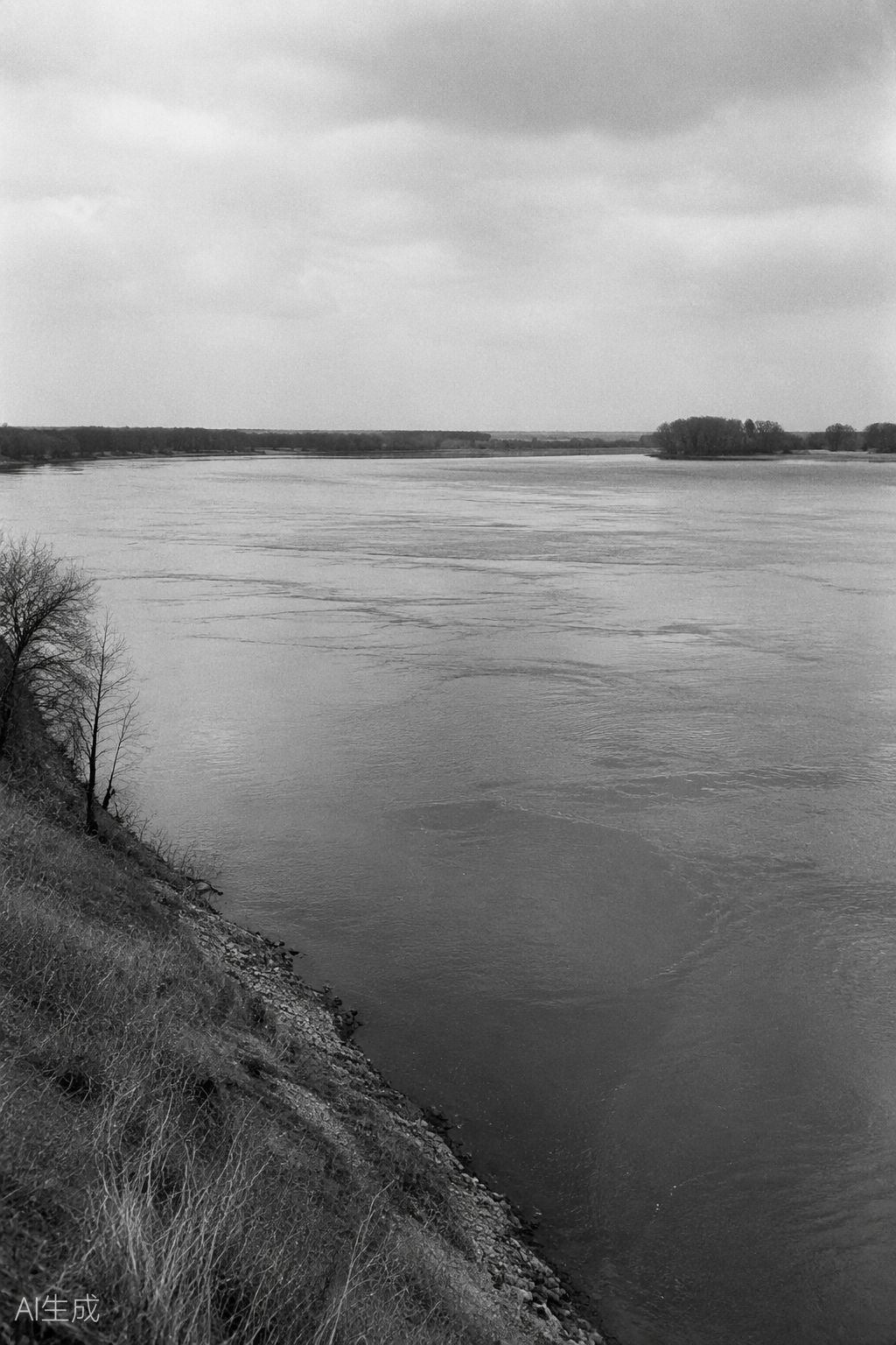 Danube landscape near Kittsee